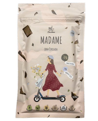 Madame 70% kakao delova
